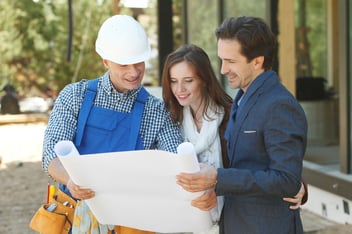 Foreman shows house design plans