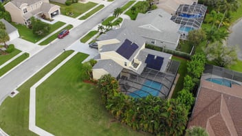 Panasonic solar panel installation - South FL