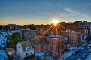 Residential Architecture in Elmhurst Queens New York City Family Homes